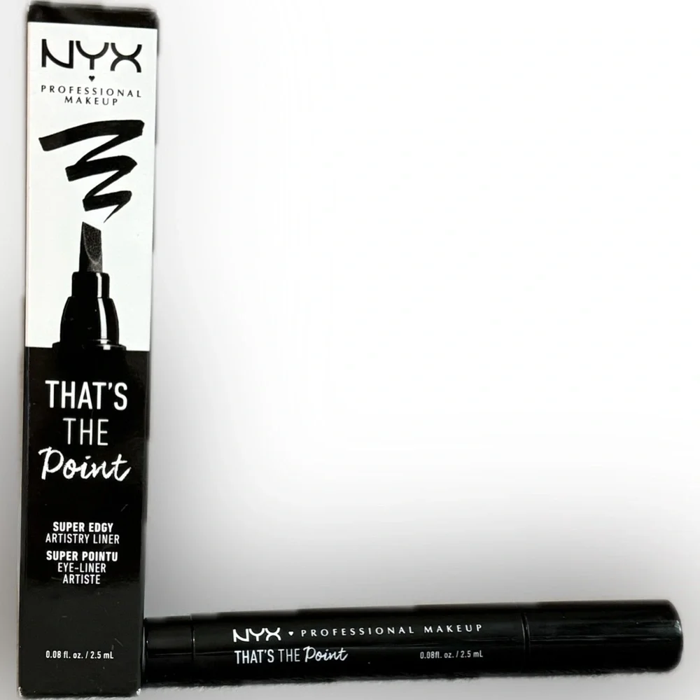 🏷️‼️5/$25🏷️‼️🖤NYX🖤That’s The Point Super Edgy Artistry Liner in Black/NIB